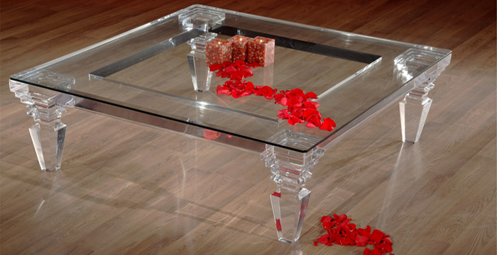 Decoration Ideas With Acrylic Furniture