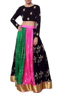 Multicoloured Lehenga 